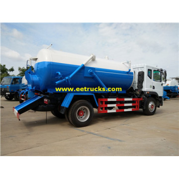 Dongfeng 10 CBM Vacuum Ordure Suction Trucks