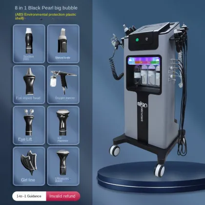 Aqua Peel Machine: Hydra RF Scrubber Facial Machine - Salon Skin Care Device