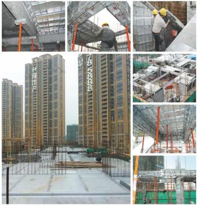 Aluminum Formwork Set For Building Project