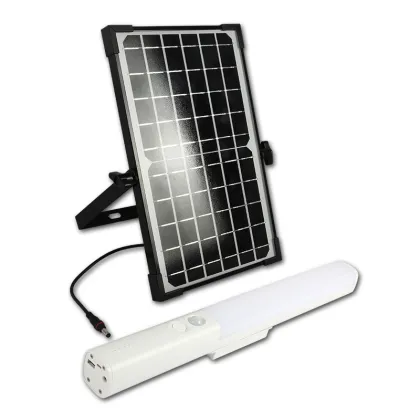 Multifunctional Solar Batten Light: Indoor Lighting & Portable LED Solution