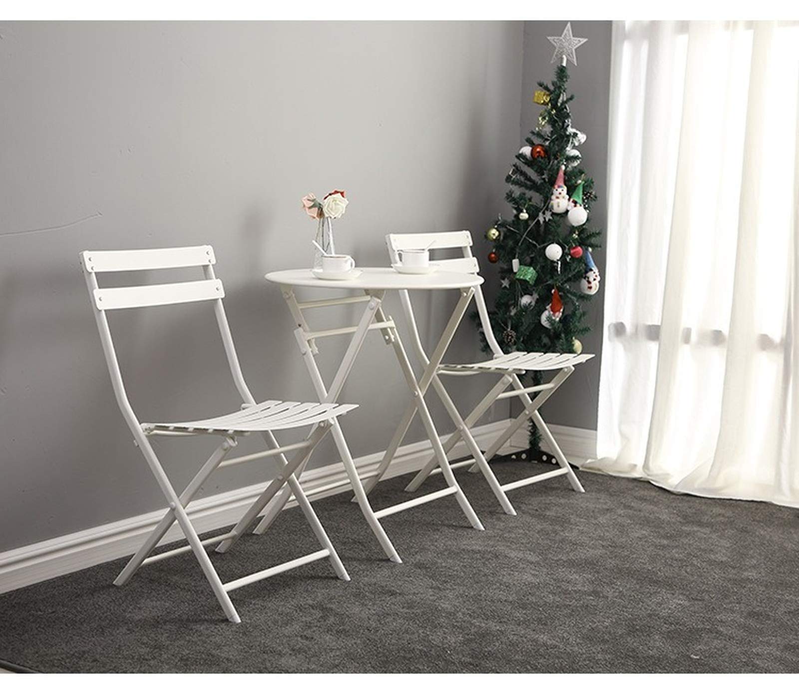durable iron outdoor folding chair for travel