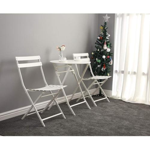 Simple Durable Iron Folding Chair for Outdoor Use