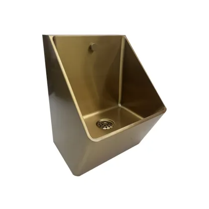 Stainless Steel Slab Type Urinal | Gold Urinal
