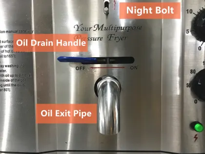 KFC Fryer Machine Counter Top Pressure Fryer / MDXZ-16 Electric Pressure Fryer