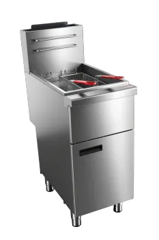 Commercial Double Basket Gas Deep Fryer