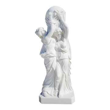 Hand-Carved Marble Art Sculpture for Home Decor