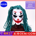 ماسک جوکر با کلاه گیس سبز Dreadlock