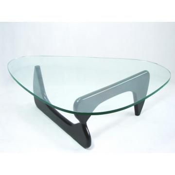 Mesa de centro Isamu Noguchi com tampo de vidro