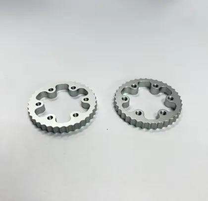 CNC Machining Forge Parts Flywheel Chain Plate Aluminum