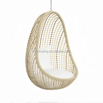 Outdoor Rattan Leisure Swing Chair - Garden Hanging Egg Chair
