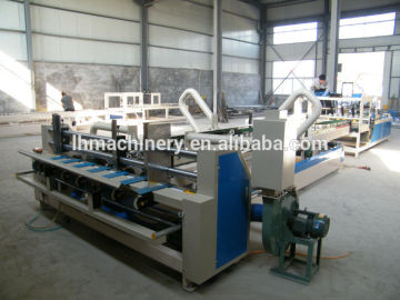 Design Advanced Continuous Working/Automatic Cardboard Folding Gluing Machine Carton Box Gluer Machinery