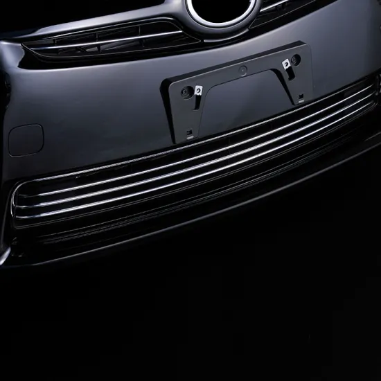 Chrome Front Bumper Grille Cover Trim for Toyota Prius 30 (2009-2011)