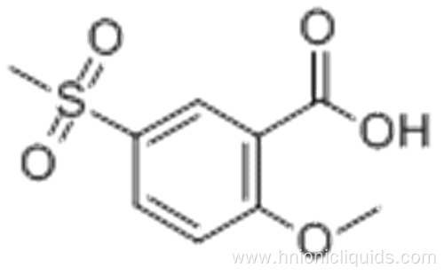 2-Methoxy-5-(methylsulfonyl)benzoic acid CAS 50390-76-6