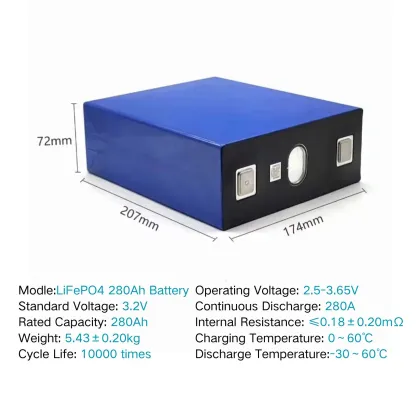 LiFePO4 Lithium Battery for Electric Vehicles and Solar Storage