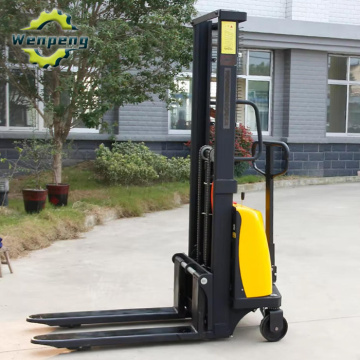 1T 2T Semi-electric Hydraulic Stacker Pallet Truck