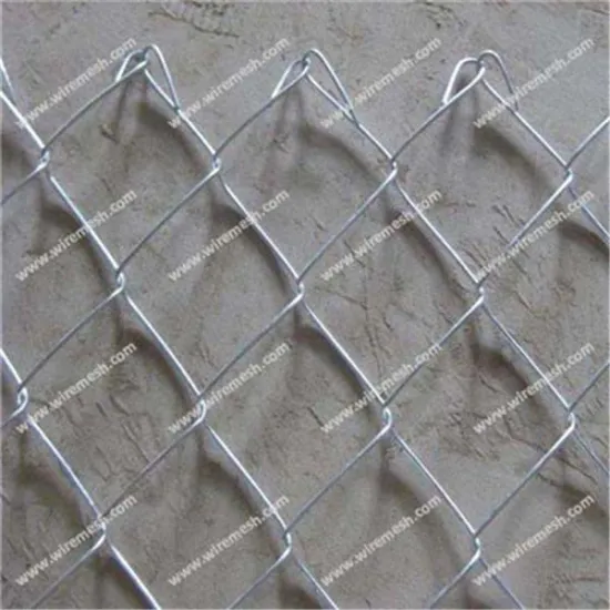 Corrosion resistant steel Chain Link Fence