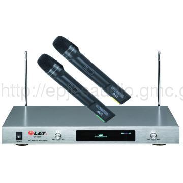 LY-2800VHF Dual Channal Wireless Microphone Carrier Frequency: VHF 200
