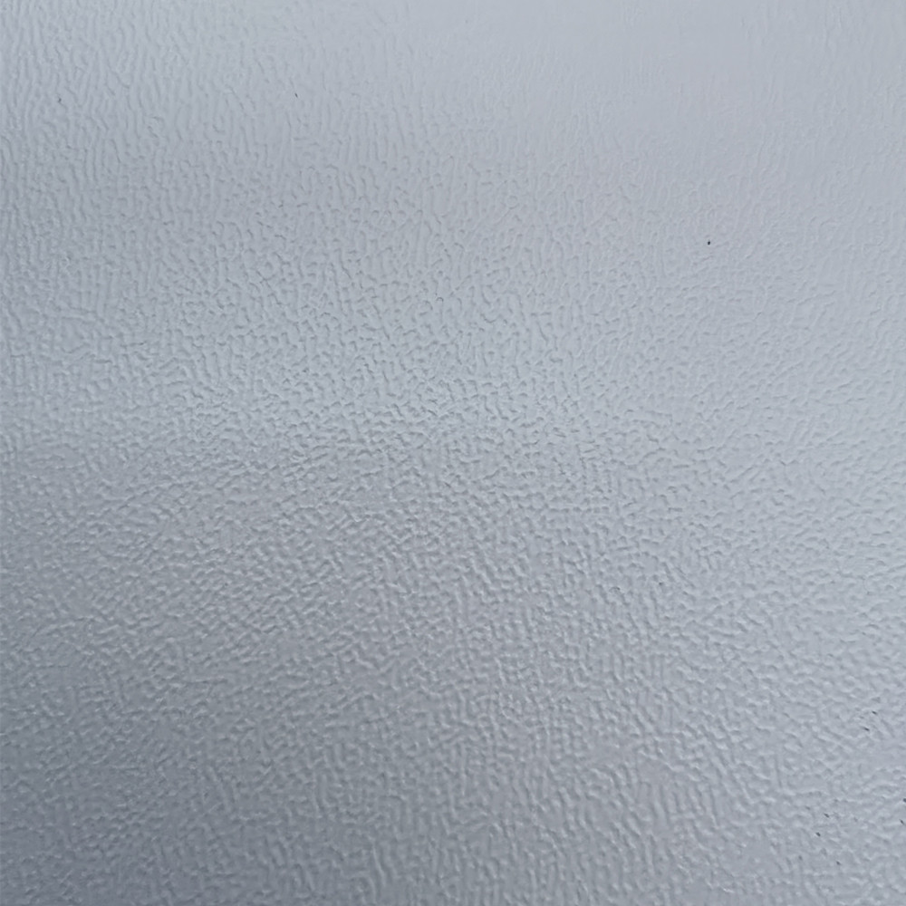 Wall panel decorative film on metal