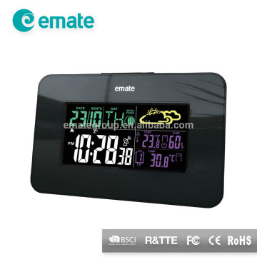 Weather Station Alarm Clock with Ourdoor Temperature