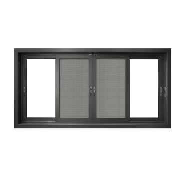 American Style Double Glazed Tempered Glass Sliding Windows