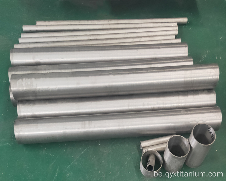 ASTM B338/ASME SB338 GR 2 бясшвовая тытанавая трубка