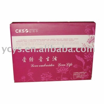 customized paper gift box wholesale rectangle folding paper box