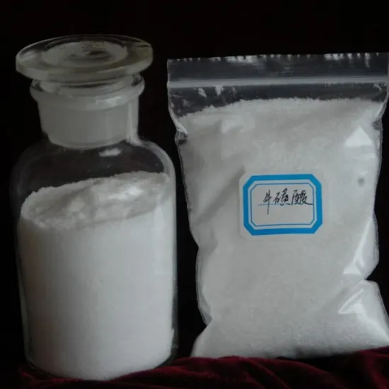 Factory Direct Best Quality Food Grade Taurine Powder for Wholesalers and Food Additives