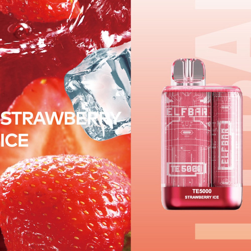 Elf Bar Te5000 Strawberry Ice