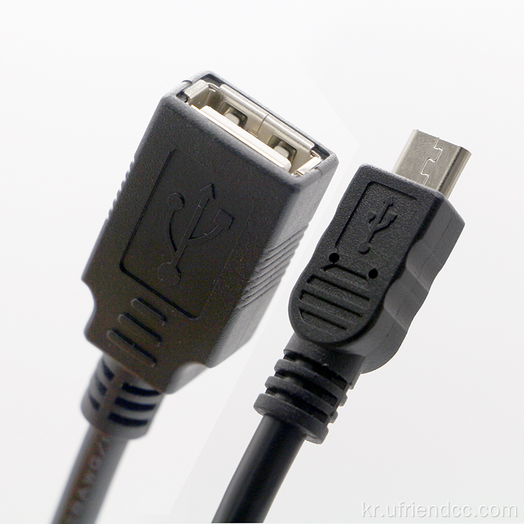 USB Afemale to Micro B 5Pin OTG 케이블