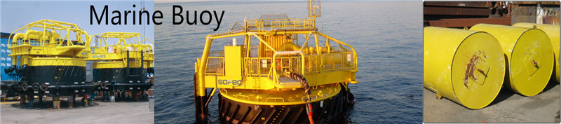 Steel mooring marine buoy 