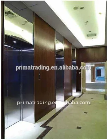 Mirror Etching Machine Roomless Passenger Elevator