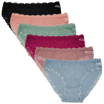 Sexy Women's Cotton Lace Panties and Bikini Underwear for Beach and Everyday Wear