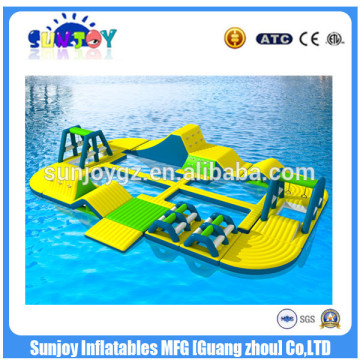 Best selling gaint funny inflatable water toys water sports combination in the water park for sale