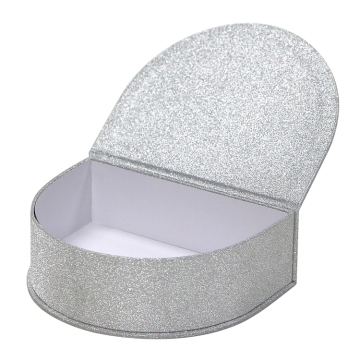 Glitter Irregular Shape Paper Gift Packaging Box