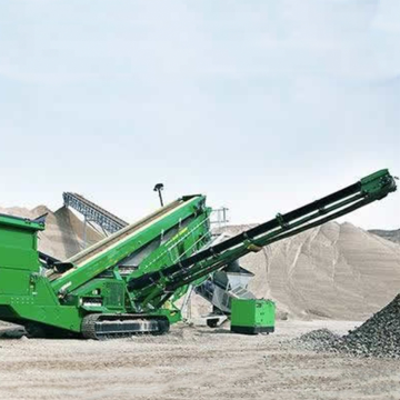 High-Quality Tracked Radial Stacker Conveyor