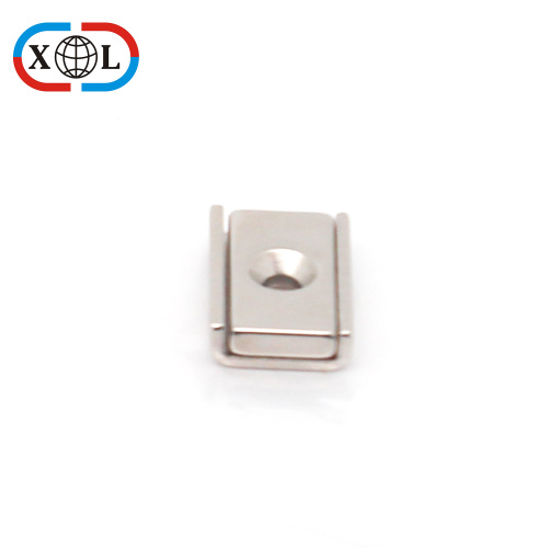 Super Strong Rectangular Neodymium Pot Magnet