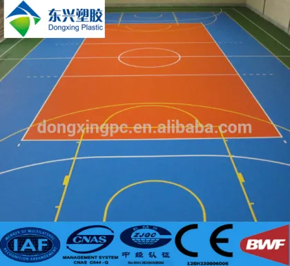 Basketball Floor PVC Sports Flooring