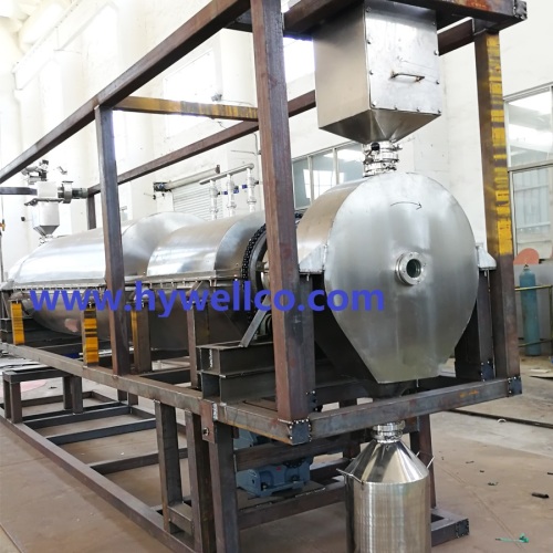 Rotary Drum Calciner Seri Hzg dengan Suhu Tinggi