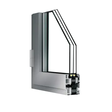 75 series casement window aluminum profile