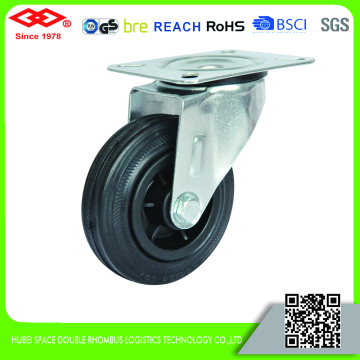 80mm Black hospital bed caster/ hospital trolley wheel caster&caster wheel