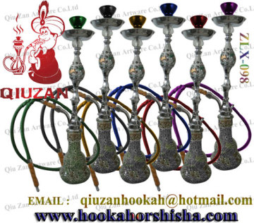 Persian Large Beautiful Crystal Hookahs For Sale