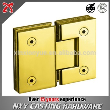 Big discount 180 degree double glass shower door hinge for bathroom glass door