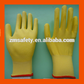 13g blanc, pu palm gants de travail de securite
