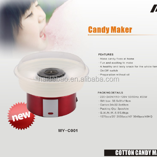 2024 Small Kitchen Appliance Household.Cotton Candy Maker