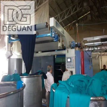 Deguan Factory Direct Supply Double Dips Balloon Padder Squeezer for Tubular Knitting Cotton Fabrics