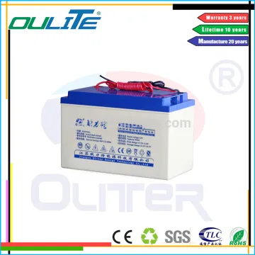 Oliter wide use 80ah 12v lead acid deep cycle battery