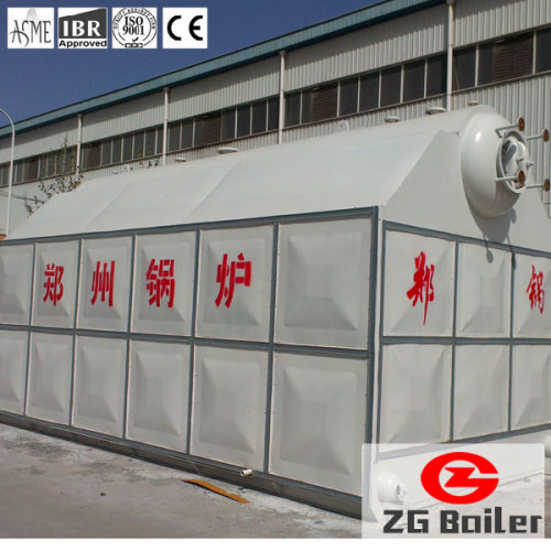 CHAIN GRATE HOT WATER BOILER