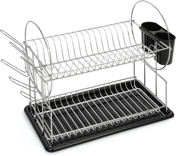 Stainless Steel Dish Rack Free Standing Drainer