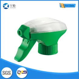 Green Trigger Spray with Transparent Protective Top Cover
