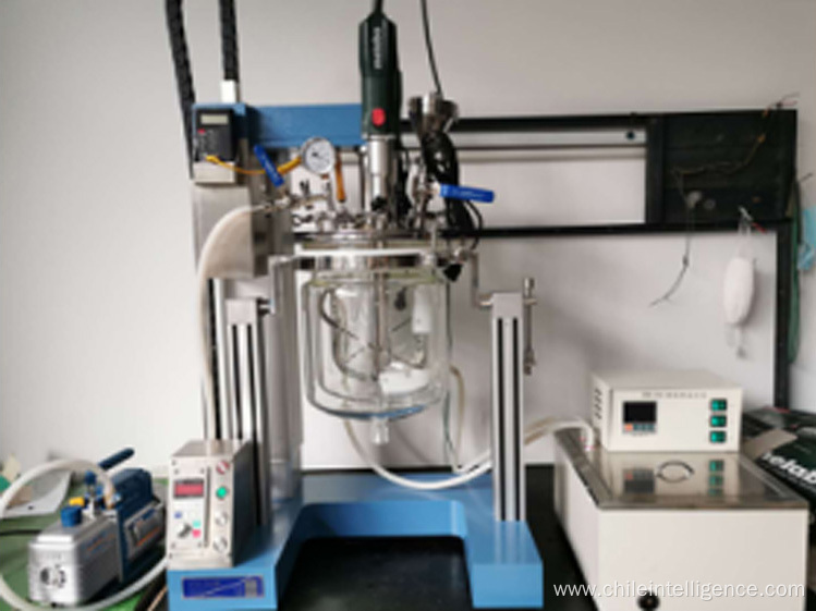 Lab vacuum homogenizer with emulsifier